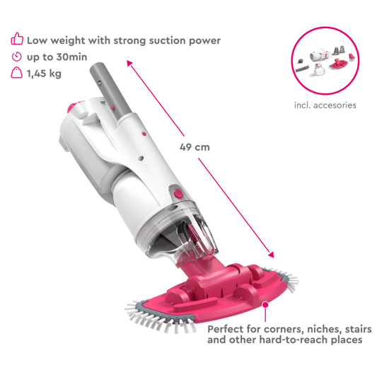 BWT Pool Rechargeabl/Cordless Vacuum Cleaner BC30 (PK SWIFT) --- Top Seller