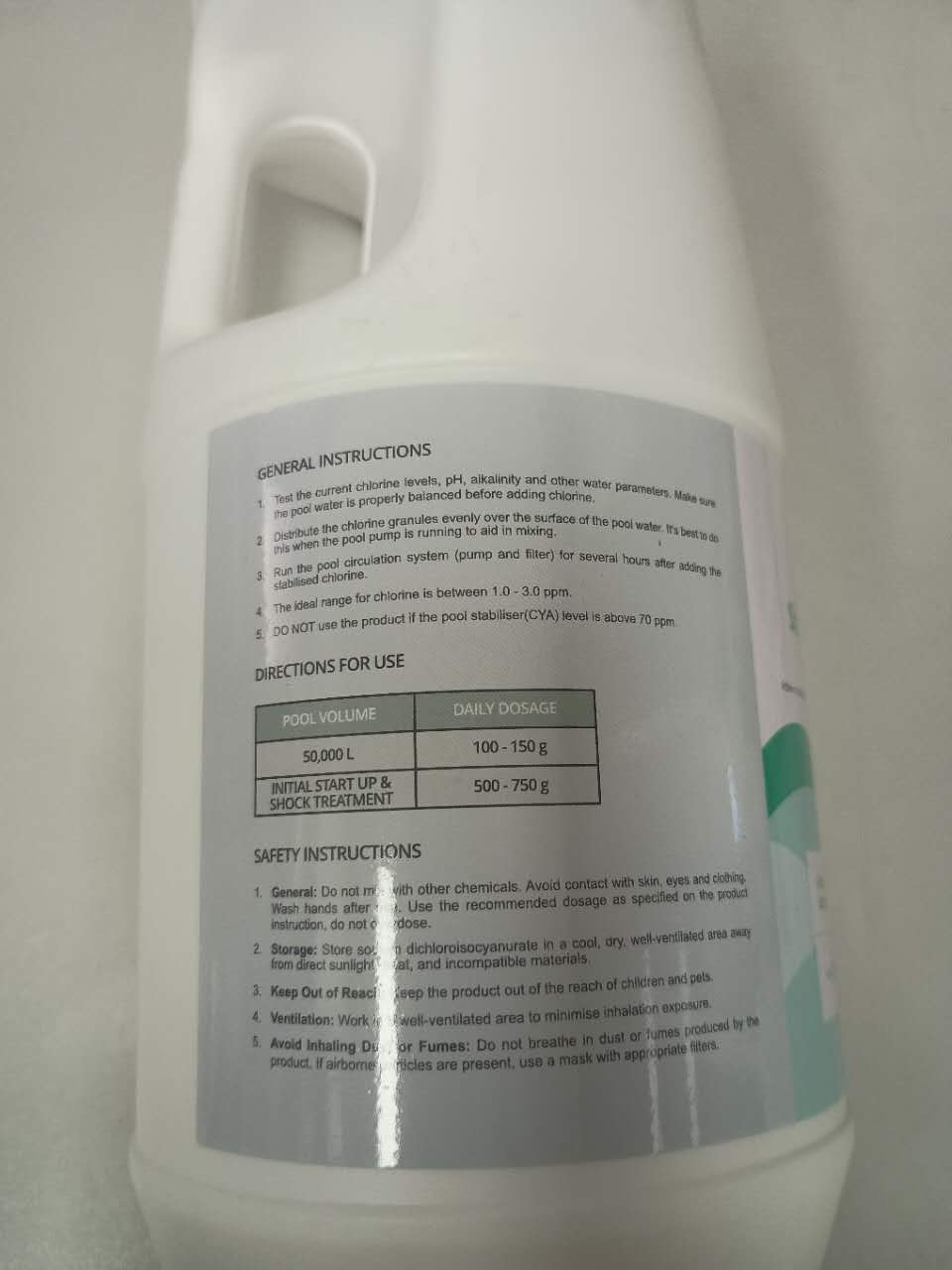 Pool Chemical Winteriser Pack A