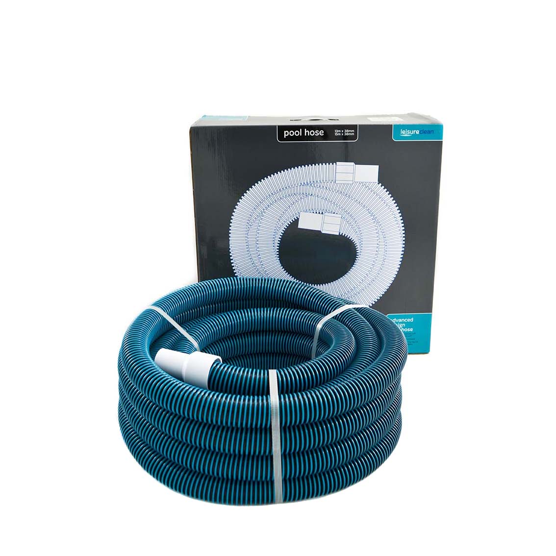 Pool Vacuum Hose 11m x 38mm With Hose Reel Caddy