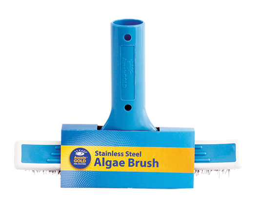 Aussie Gold Stainless Steel Algae Brush 10"