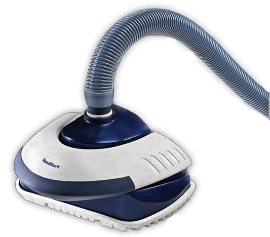 Sand Shark Pool Cleaner - suits all pool surfaces, 10m segmented hose.