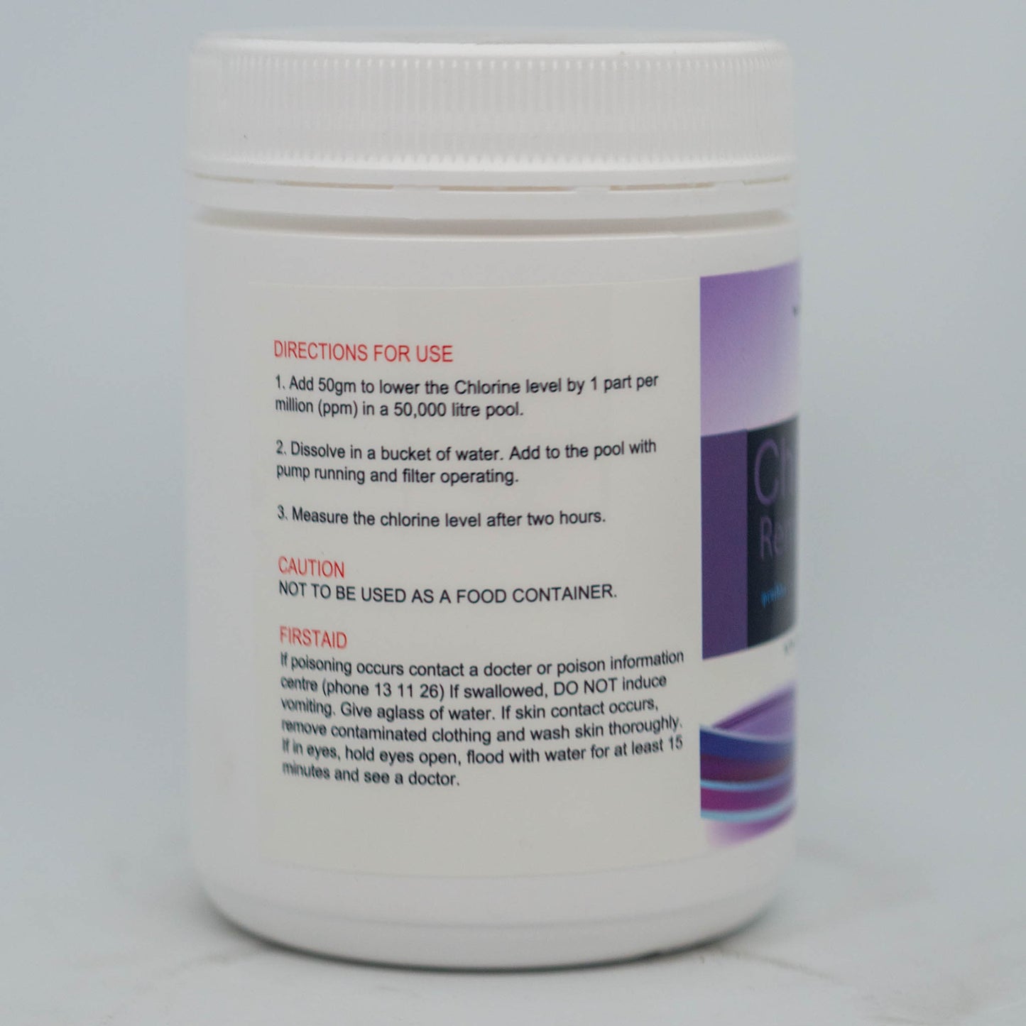 Chlorine remover