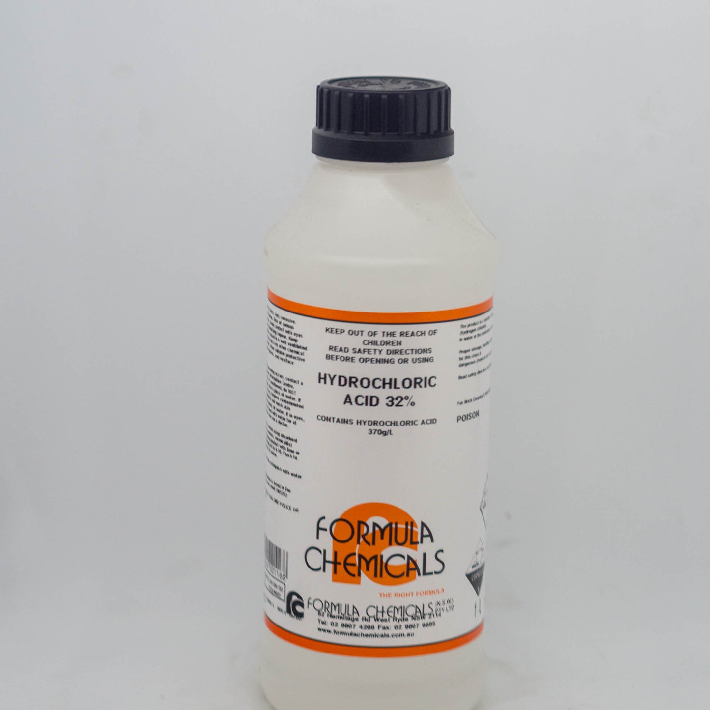 PH balance 33% Hydrochloric Acid Pool Liquid acid