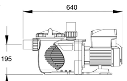 Emaux Super Power Variable Speed Pump 1.5HP
