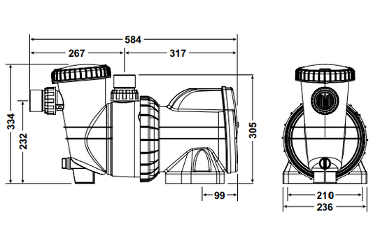 Davey Silensor SLS Super Quiet Serious Pool Pump