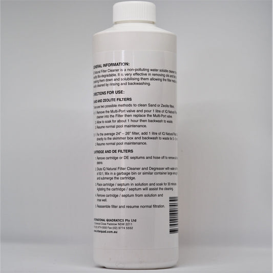 Natural Filter Cleaner & Degreaser