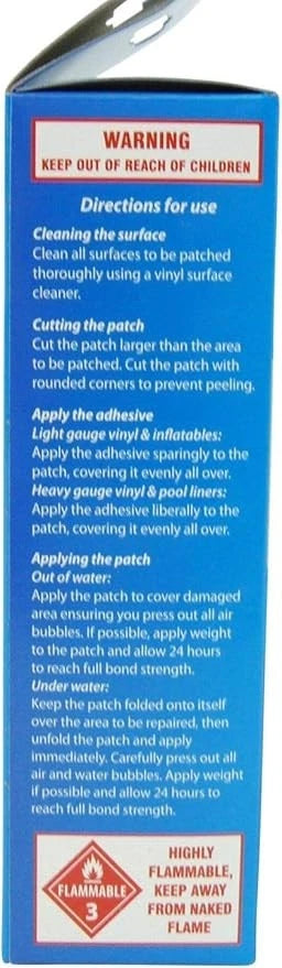 Vinyl Liner Repair Kit - Fix Inflateable Toys Pool Spa