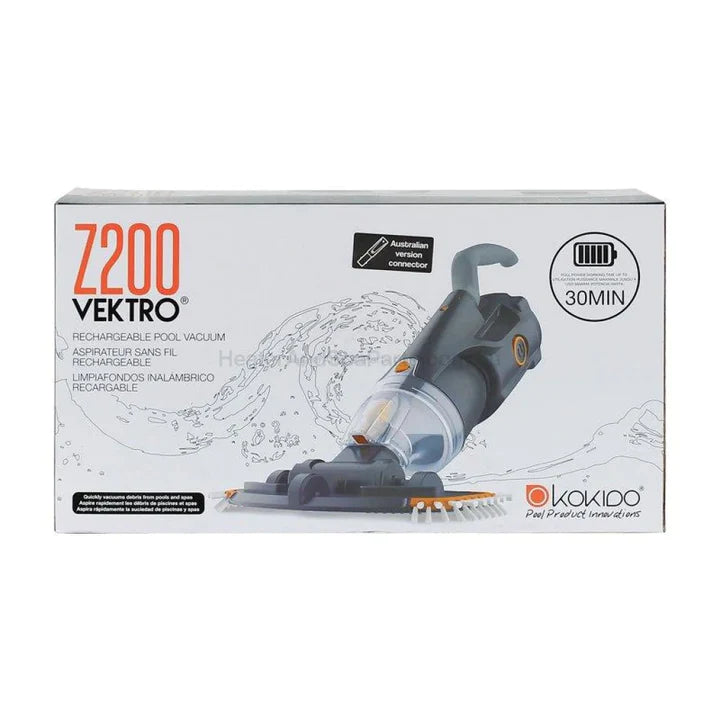 Vektro Z200 MKII - Rechargeable Cordless Pool & Spa Vacuum