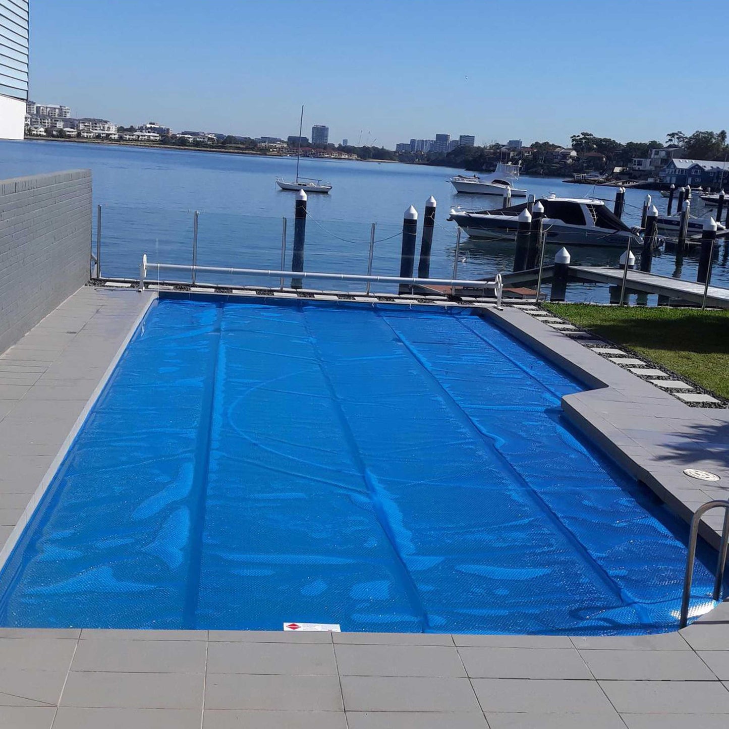 Pool Cover -- 525B Blue Solar Pool Cover