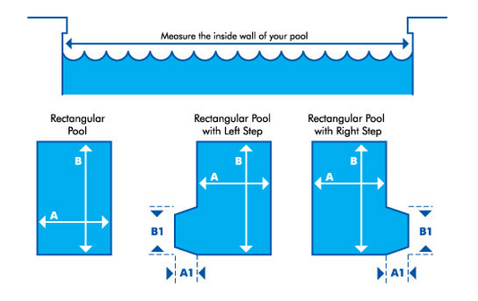 Pool Cover -- 525B Blue Solar Pool Cover