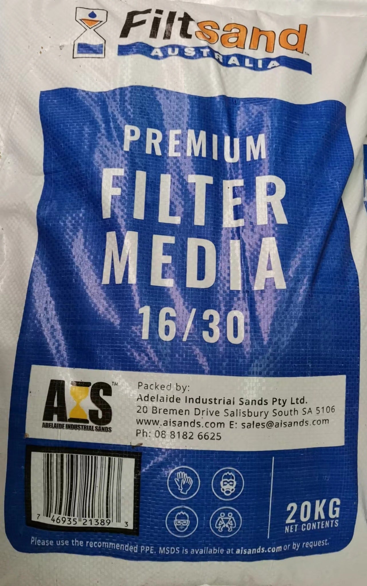 Filter Sand/Filter Media 16/30